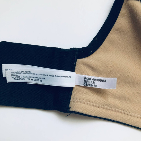 Le Mystere Lace Perfection Smoother Underwire Bra 32DD/32E Black 4030903 BPLLK - Picture 10 of 10